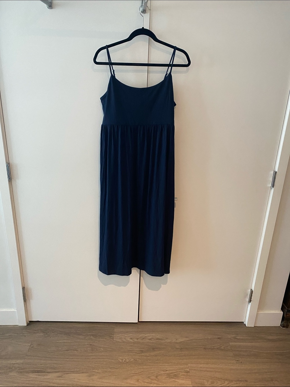 Old Navy Navy Blue Midi Dress